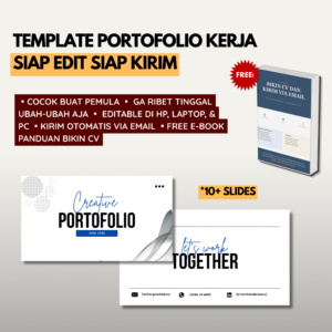 Template Portofolio Kerja Siap Edit Untuk Semua Jenjang dan Jurusan
